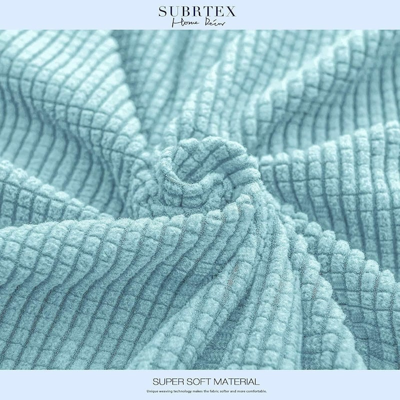 Subrtex 2 Piece Sofa Slipcover Stretch Spandex Furniture Protector