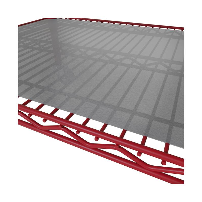Seville Classics UltraDurable 6-Tier NSF Steel Shelving with Shelf Liners