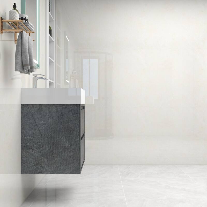 Victoria 24" Wall Mounted Modern Vanity with Acrylic Sink