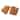 Novica Handmade Parallelogram Platter Teak Wood Sushi Plates (Pair)