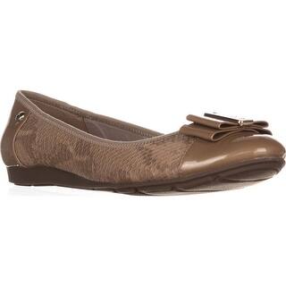 anne klein flats with bow