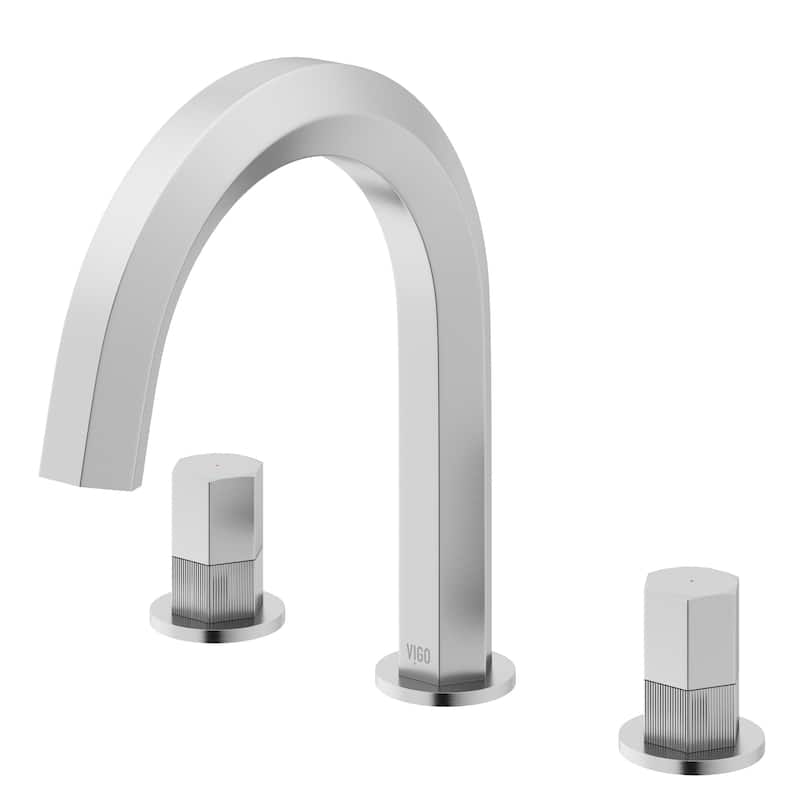 VIGO Hart 9" H 2-Handle Widespread Bathroom Faucet