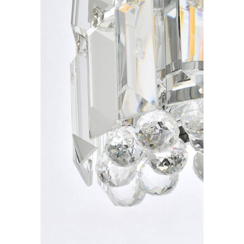 Somette 'Lausanne' 2-light Royal Cut Crystal