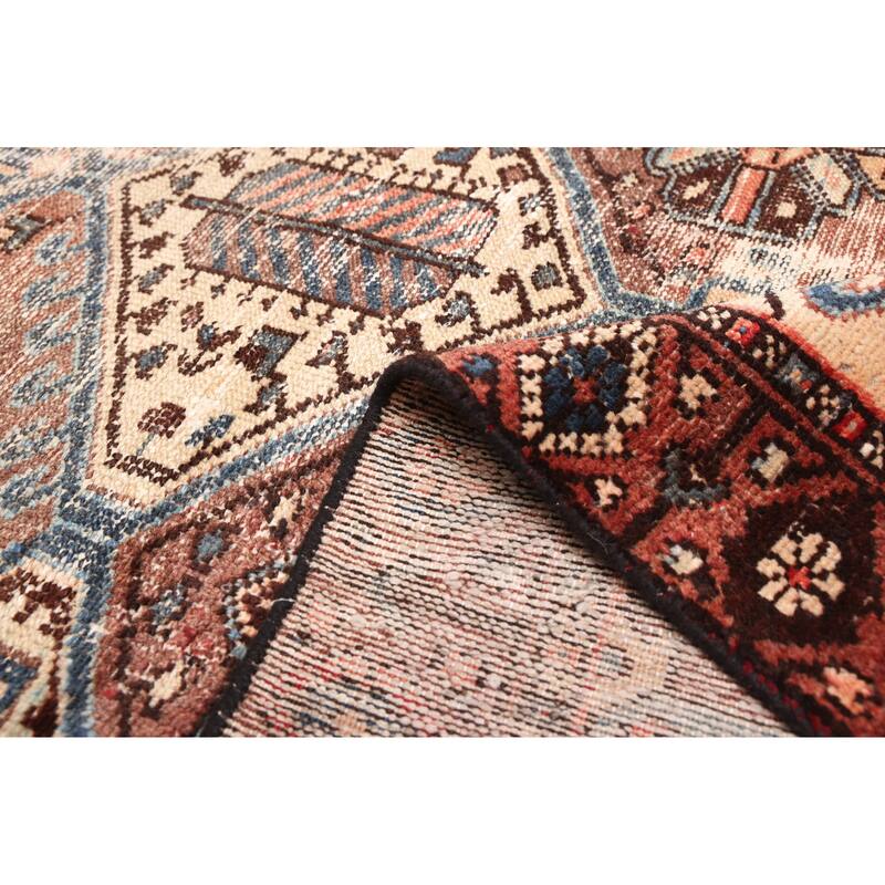 ECARPETGALLERY Hand-knotted Antalya Vintage Brown Wool Rug - 3'11 x 6'5