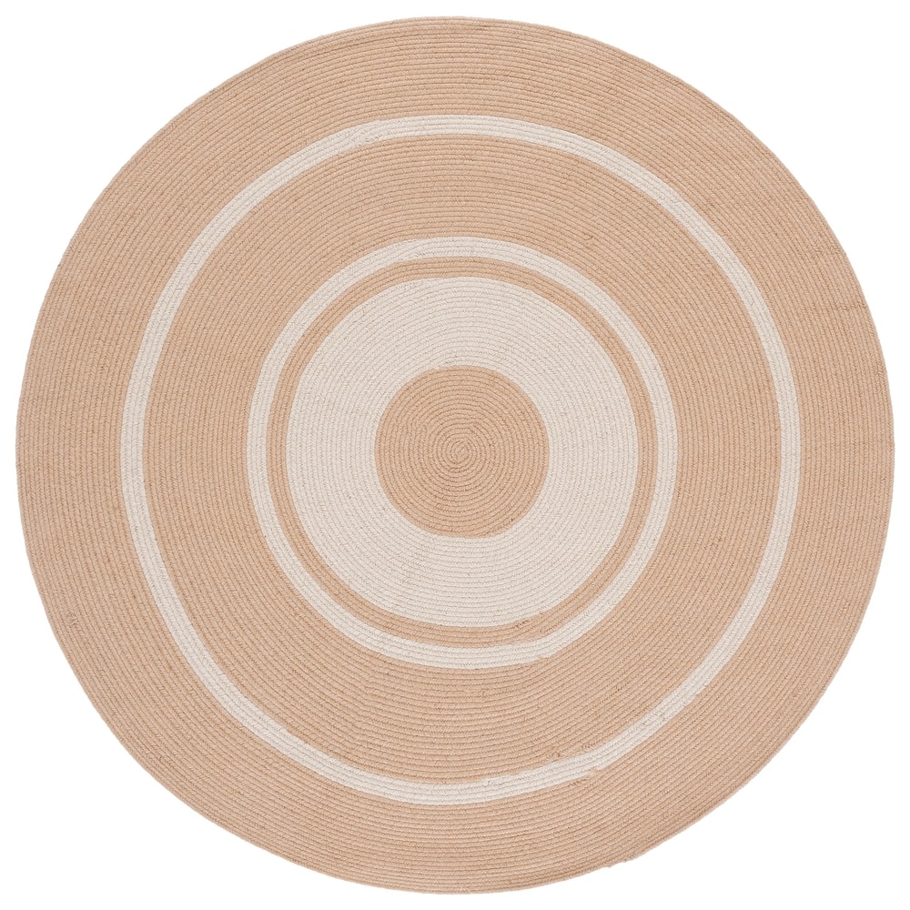 SAFAVIEH Handmade Braided Billee Jute Reversible Rug