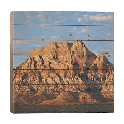 Spring Mountains, Red Rock Canyon National Conservation Area Near Las Vegas, Nevada Print On Wood by Tim Fitzharris