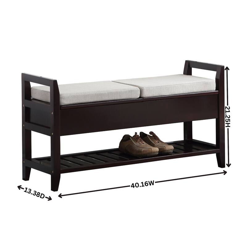 Storage Shoe Bench