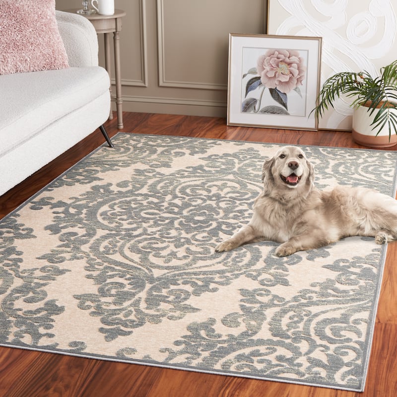 SAFAVIEH Paradise Eilika Watercolor Modern Viscose Rug