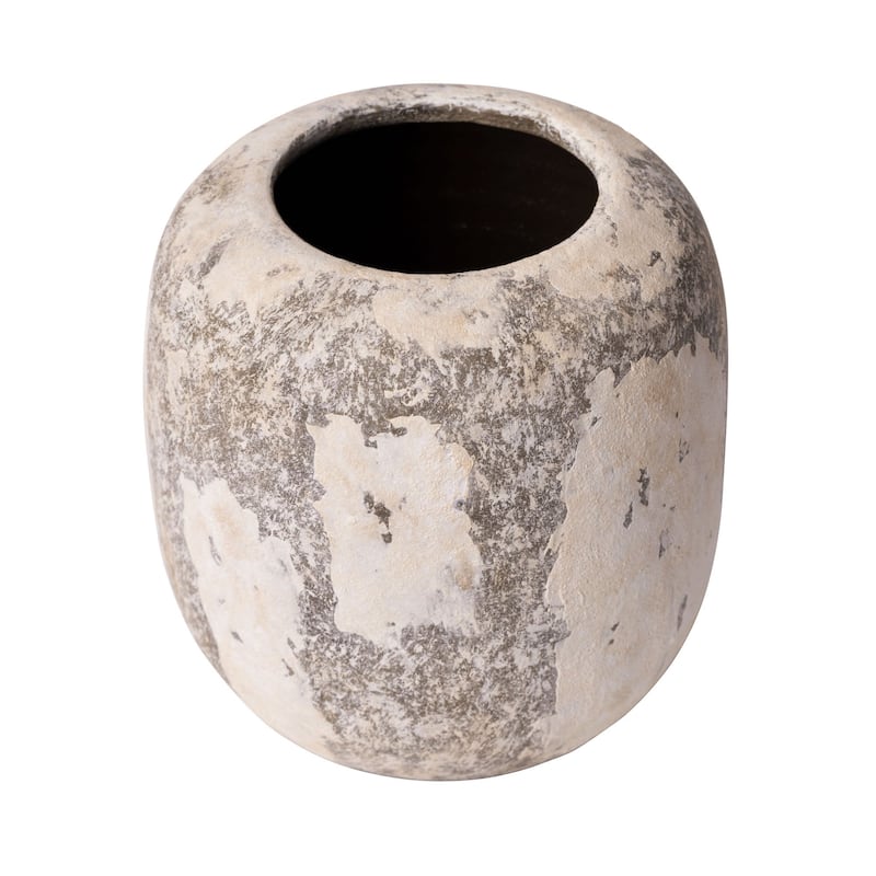 Potty Handmade Ceramic Vase - Distressed Cafe au Lait