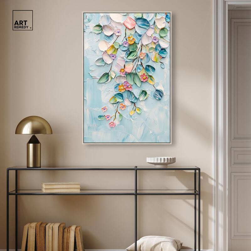 Textured Tendrils II Canvas by Art Remedy