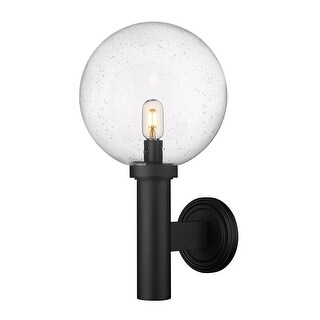Laurent 1 Light Outdoor Wall Sconce - Black