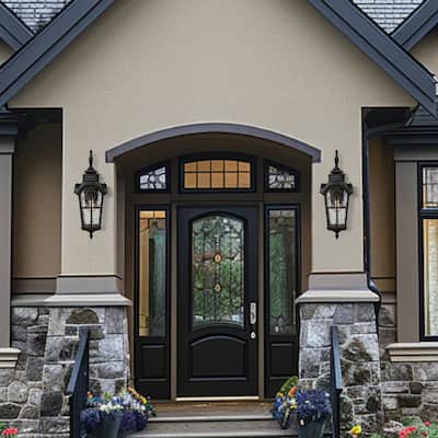 Outdoor Wall Sconce, Empire Wall Light - 9" x 13.1" x 24.9"
