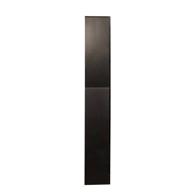 Freestanding Cabinet with Inadjustable Shelves and two Doors for Kitchen, Dining Room