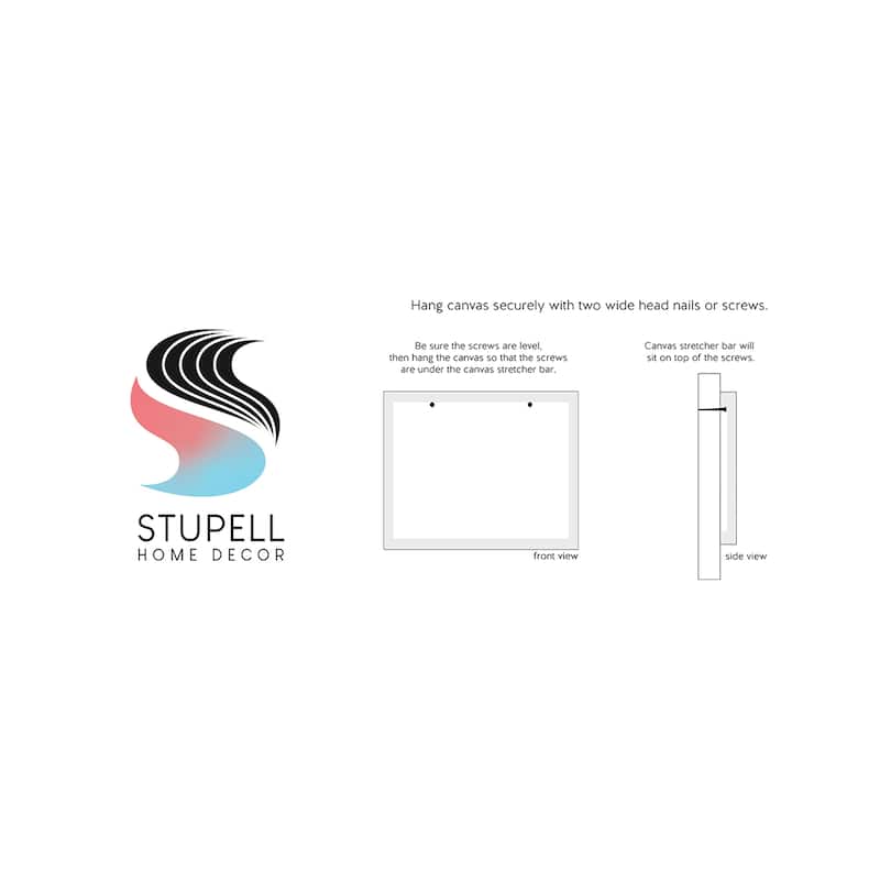 Stupell There's Magic In You Phrase Pink Rainbow Unicorn Canvas Wall Art Design By Angela Nickeas
