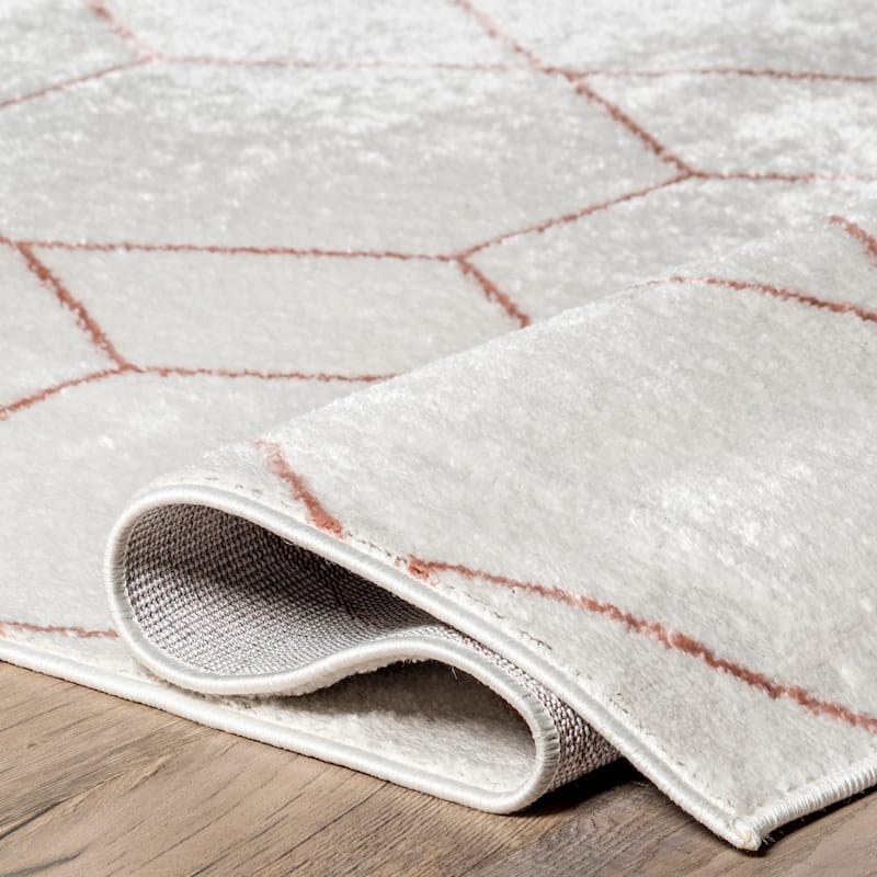 Nuloom Veronica Geometric Honeycomb Area Rug