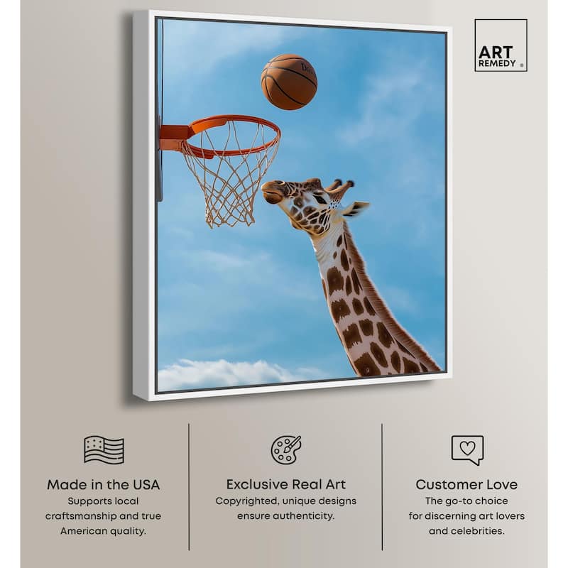 Gentle Giant's Game Canvas by Art Remedy