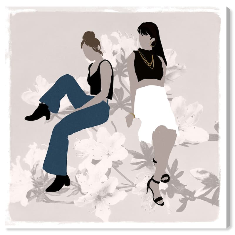 Wynwood Studio Fashion and Glam Their Favorite Styles Gray and Modern & Contemporary Wall Art Canvas Print