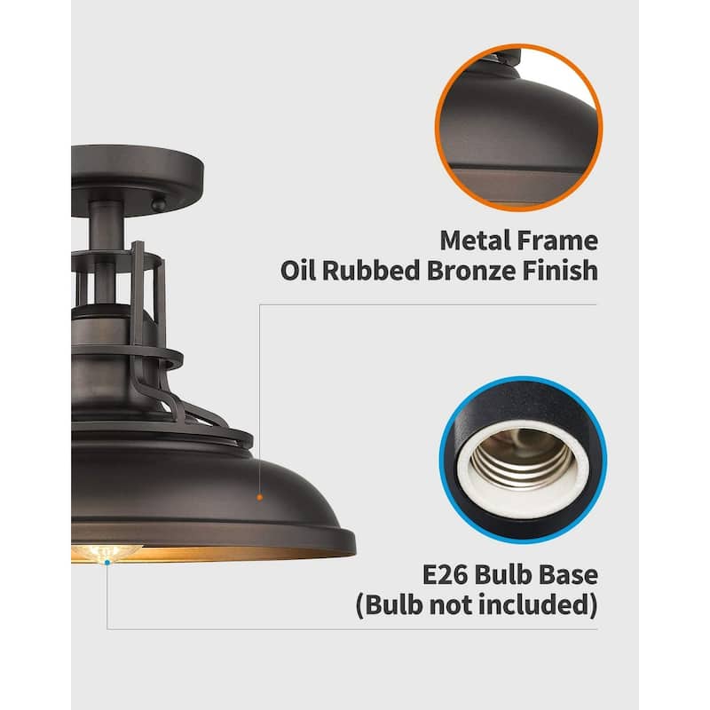 Hallway farmhouse ceiling light fixture black semi flush mount light fixture