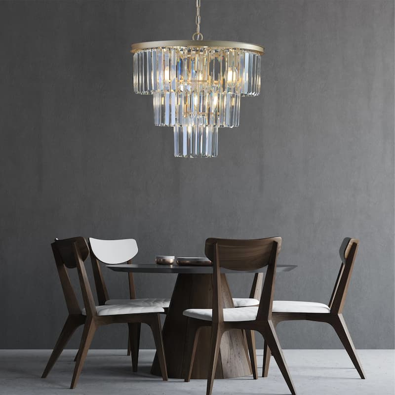 Gold Luxury Crystal Chandelier Modern Chandeliers Lights - Gold