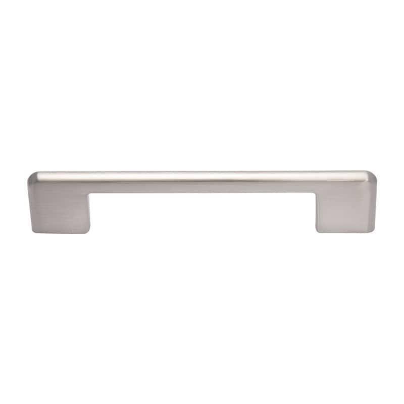 Utopia Alley Taylor Pull Handle-Brushed Nickel Drawer Drop Pull Handles, 5.0" Center to Center