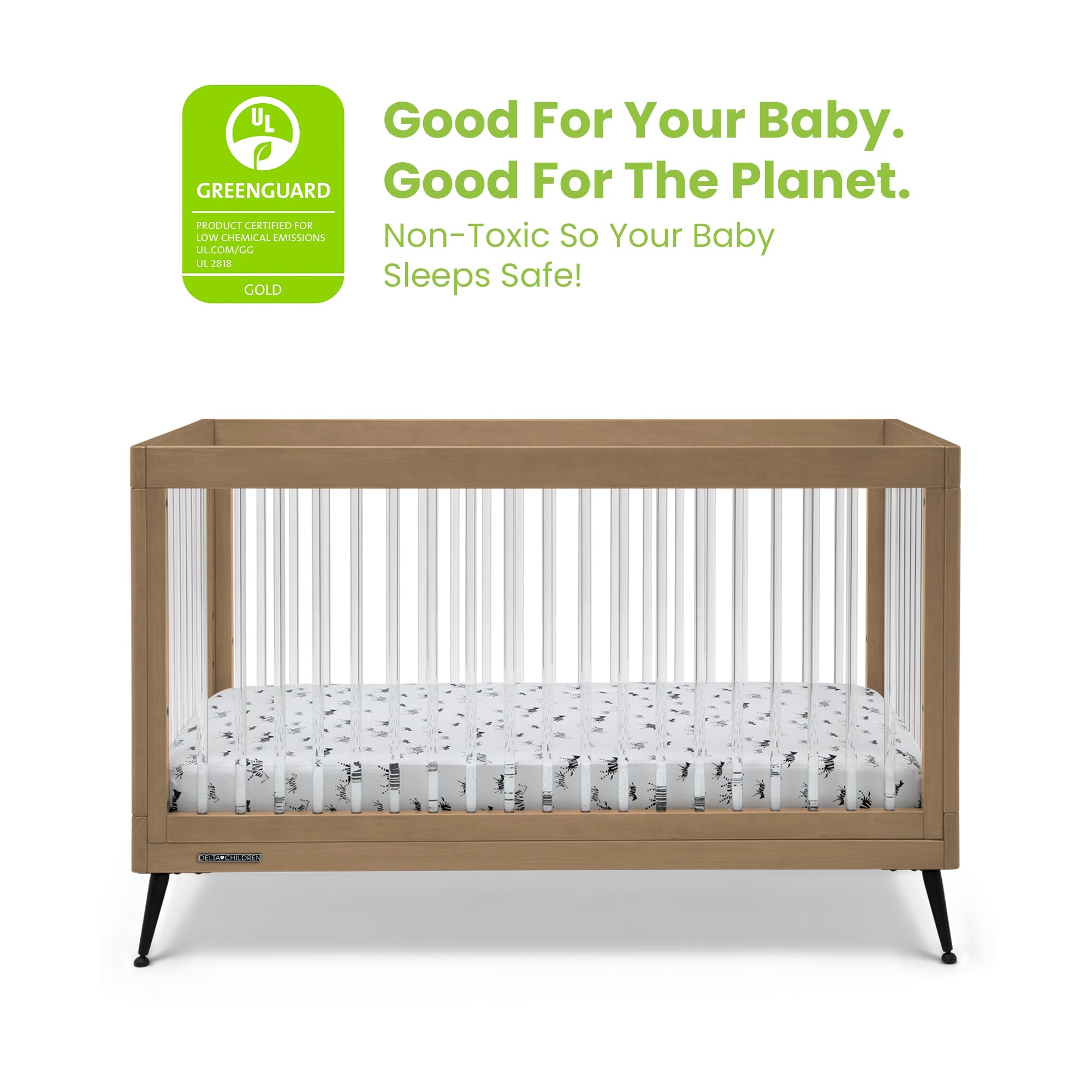 Sloan acrylic convertible cot top