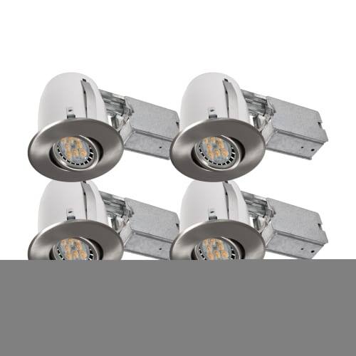 Shop Bazz Lighting 310l7bx4 Set Of 4 Dimmable Led Recessed