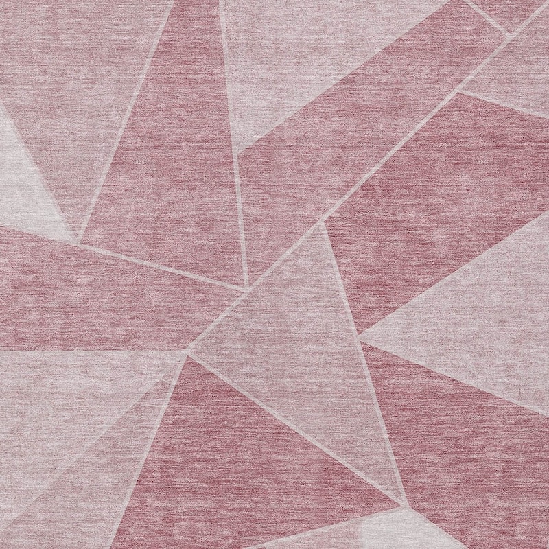 HomeRoots Geometric Transitional Rectangle Outdoor Rug