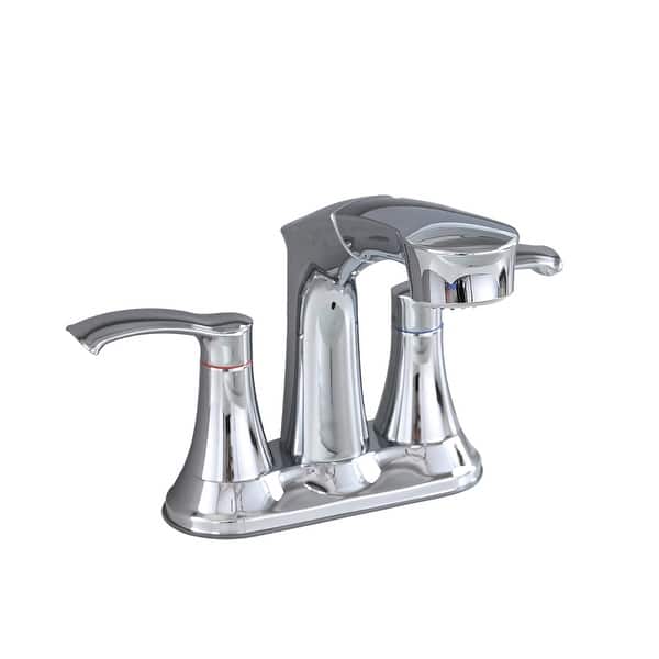 slide 2 of 15, Bathlet 2-Handle Bathroom Sink Faucet with Pull Out Sprayer Chrome/Clear