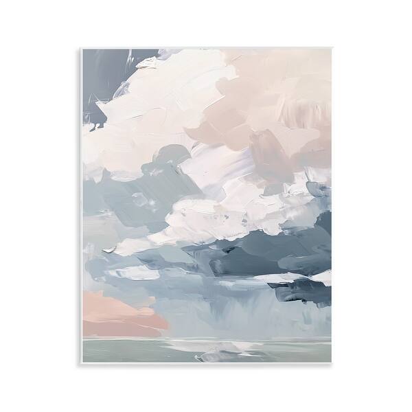 Stupell Solstic Clouds View Wall Plaque Art Design By Amanda ...
