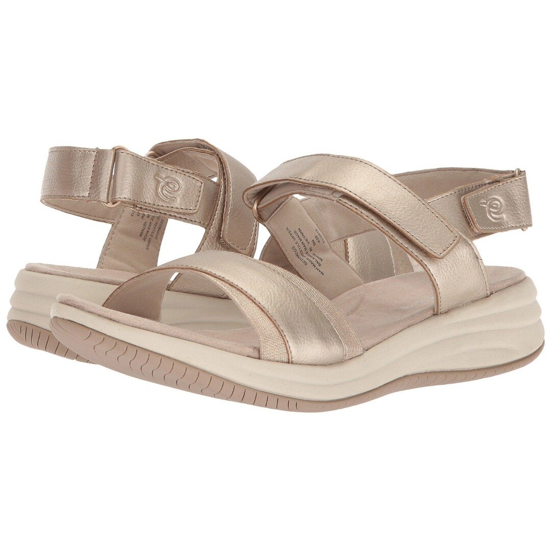 easy spirit white sandals