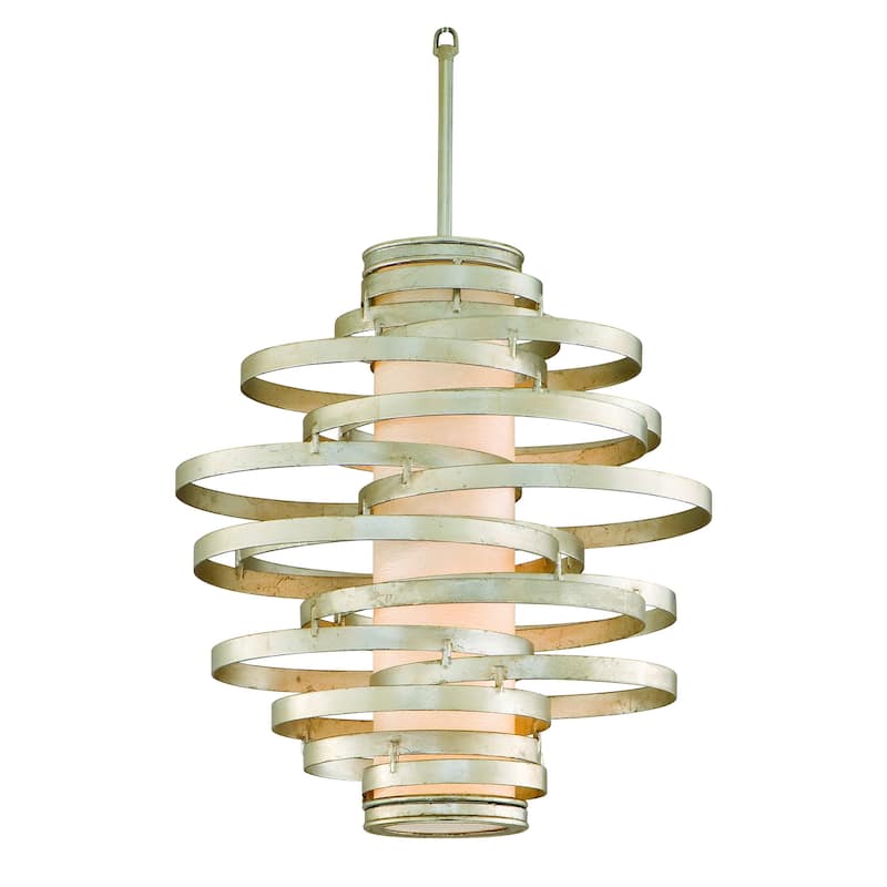 Corbett Lighting Vertigo 2-light Silver Pendant