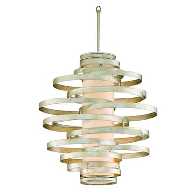 Corbett Lighting Vertigo 2-light Silver Pendant