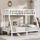 preview thumbnail 8 of 13, Twin over Full Metal Bunk Bed White