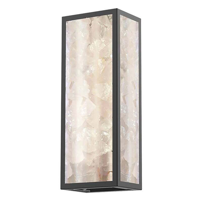 The Great Outdoors 8172-L Salt Creek 24" Tall LED Outdoor Wall Sconce - Coal