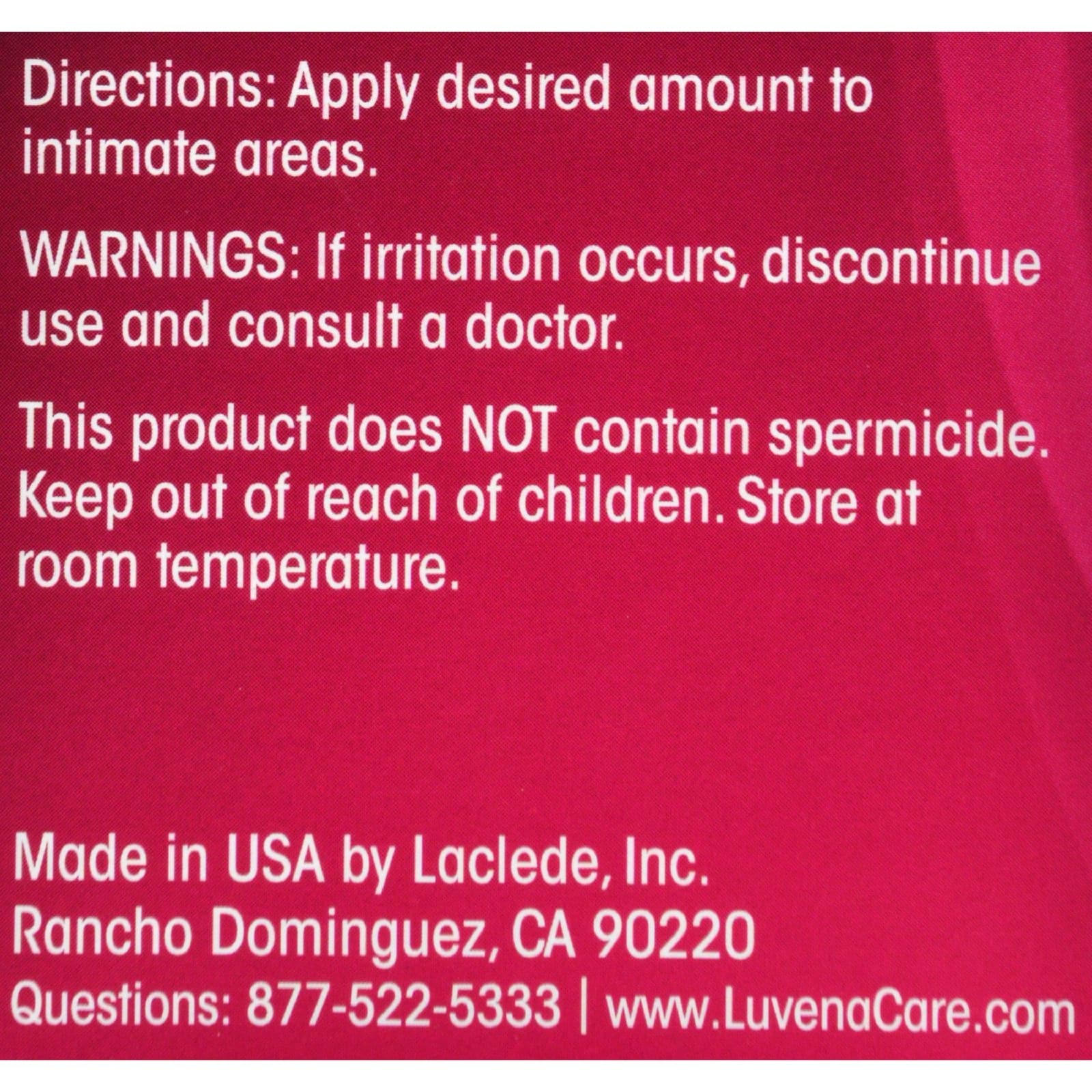 luvena personal lubricant Luvena Products main image 0