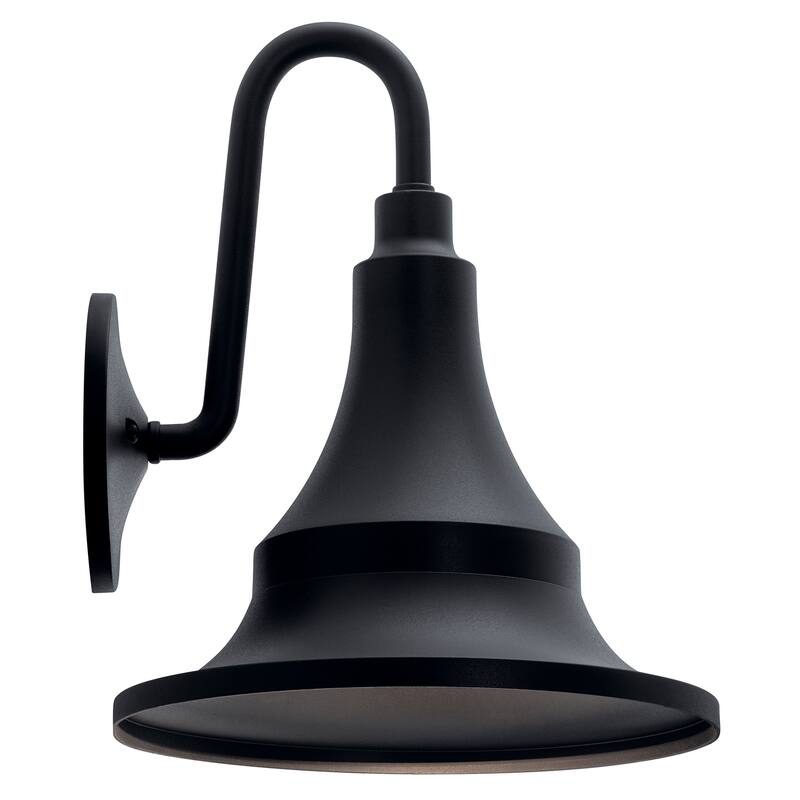 Kichler Hampshire 19.75 inch 1 Light Large Outdoor Wall Light in Textured Black