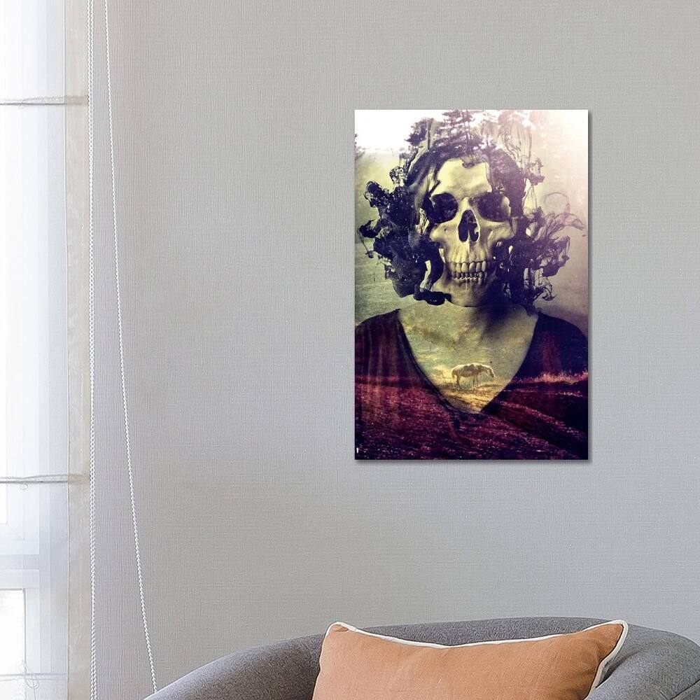 iCanvas "Miss Skull" by Ali Gulec Canvas Print