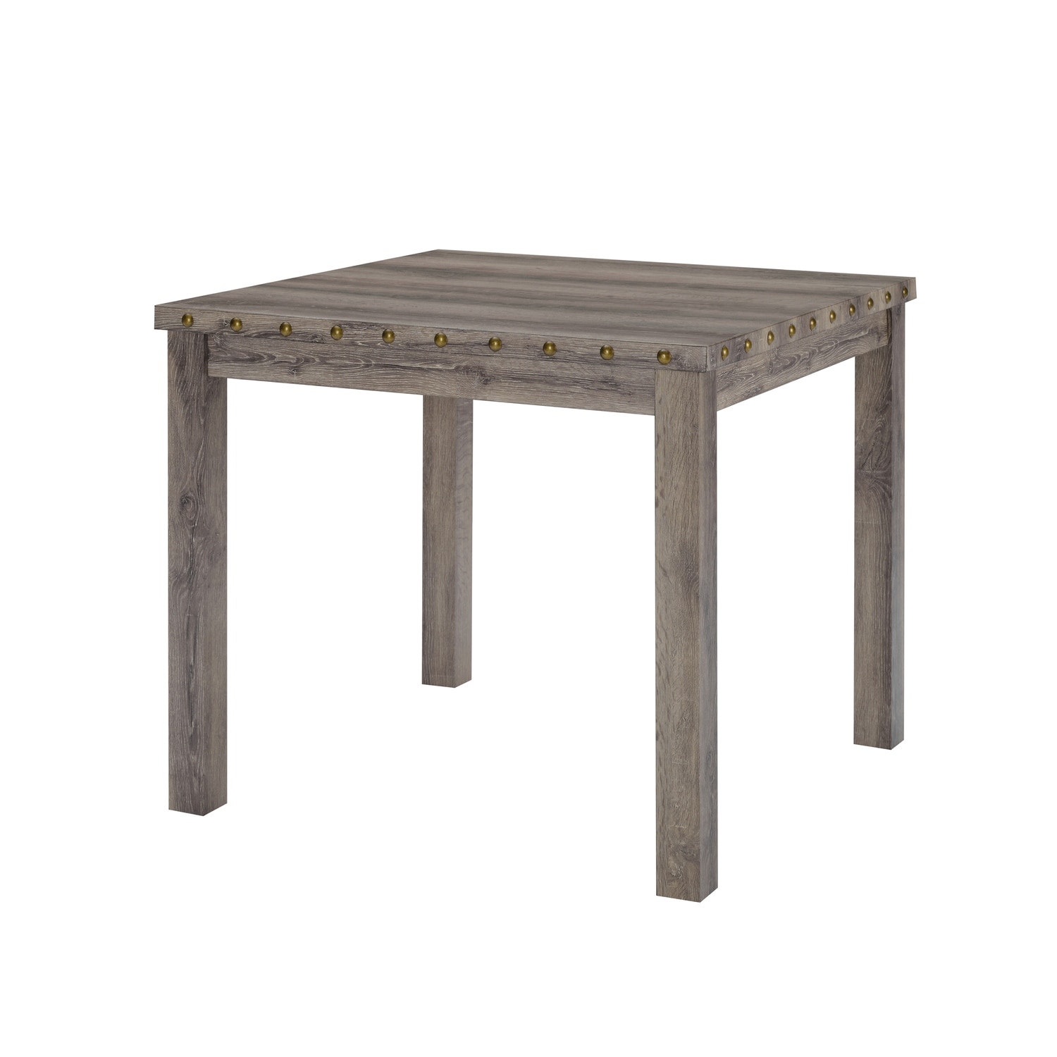Morden Fort Mid Century Modern Square Bar Table - Walnut