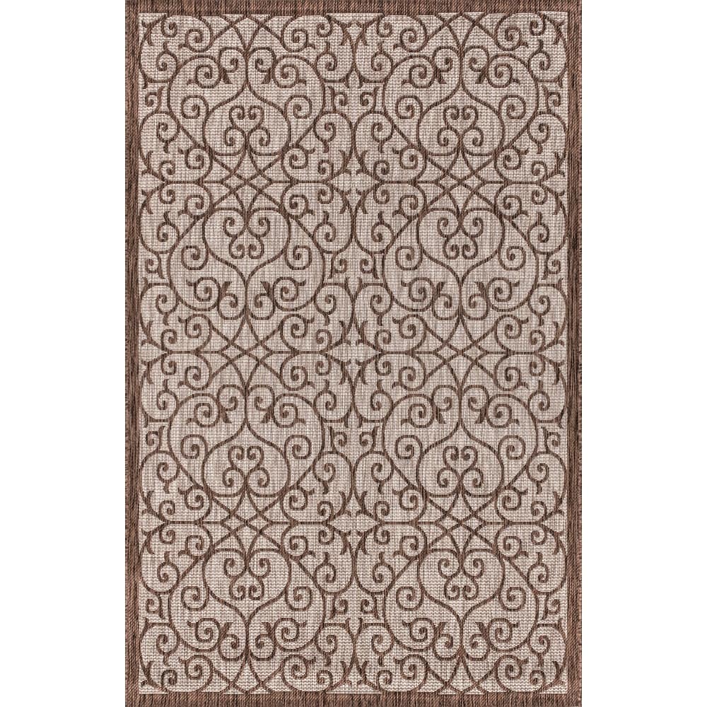 JONATHAN Y Ourika Textured Weave Indoor/Outdoor Area Rug
