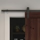preview thumbnail 12 of 13, Farm Style Sliding Door, Unfinished with Sliding Door Hardware Kit