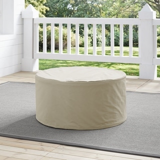 Crosley Catalina Round Outdoor Coffee Table Furniture Cover - 32.29 "W x 32.29 "D x 16.33 "H