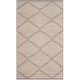 preview thumbnail 66 of 93, SAFAVIEH Handmade Flatweave Montauk Elsbe Trellis Cotton Rug 2' x 3' - Grey - Rectangle