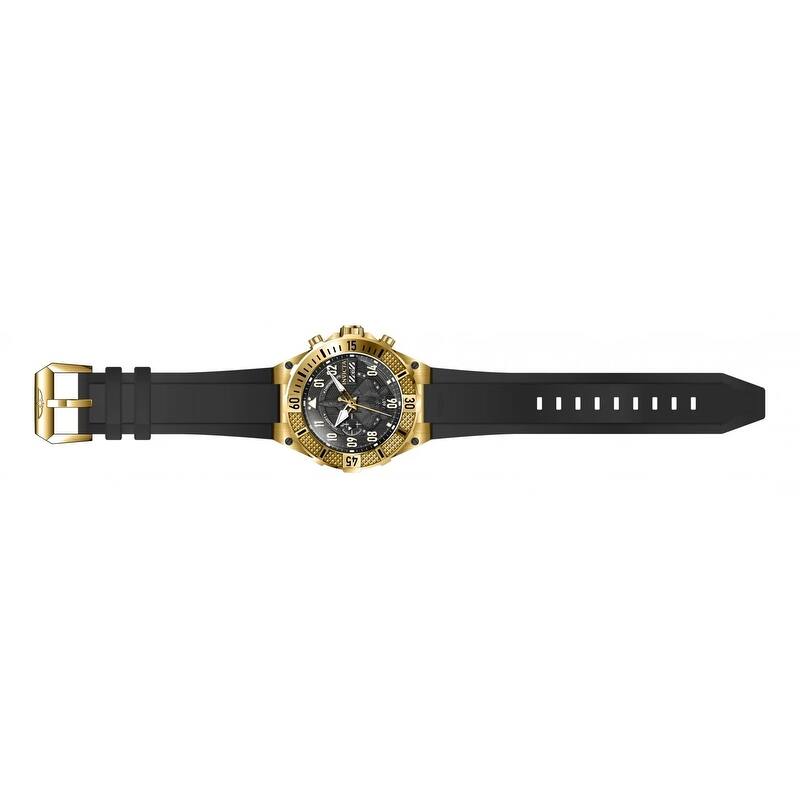 Invicta Men's 39889 Aviator Quartz Multifunction Black Dial Watch