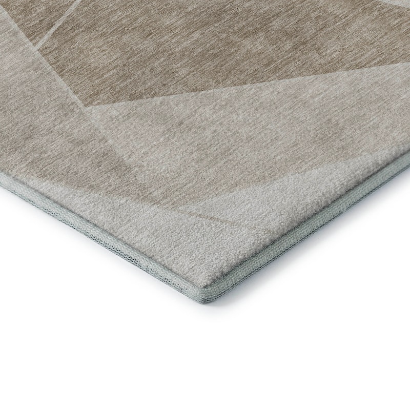 Premium Washable Super Soft Contemporary Mosaic Mayfield Rug