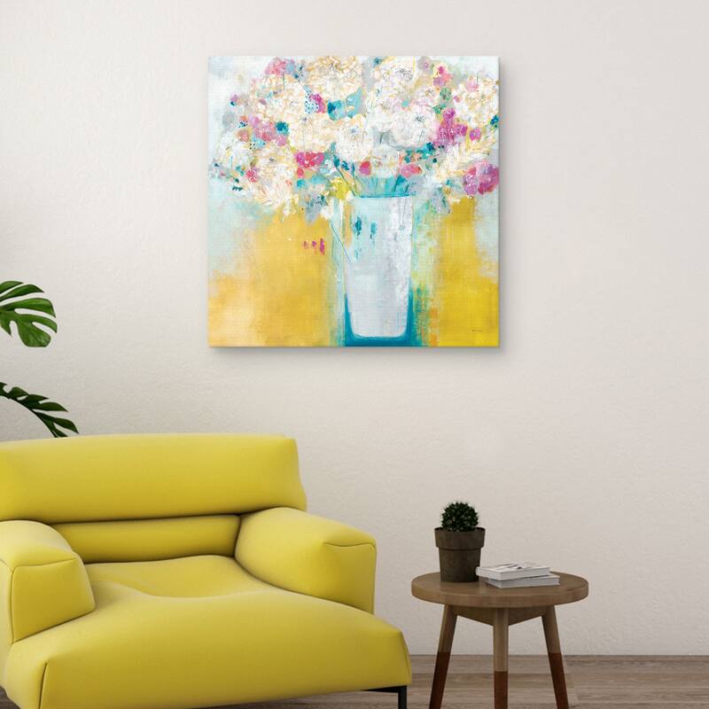 Morning Flowers by Jill Martin Canvas Art Print
