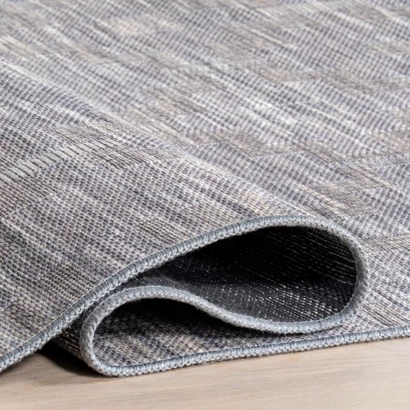 Nuloom Elia SpinClean Casual Geometric Machine Washable Area Rug