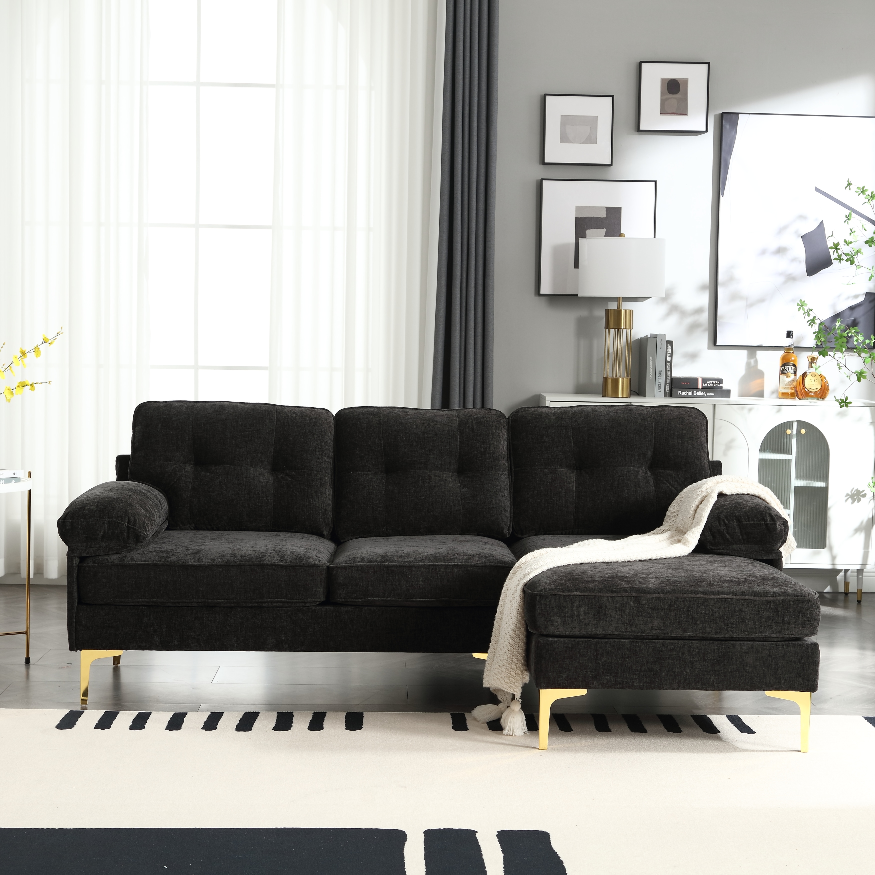 Black Sectional Sofas - Bed Bath & Beyond