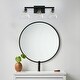 preview thumbnail 2 of 23, Modern Bathroom Vanity Light Dimmable LED Bathroom Sconce Wall Lighting Fixture with Bowl Glass Shade for Porch,Mirror Cabinets