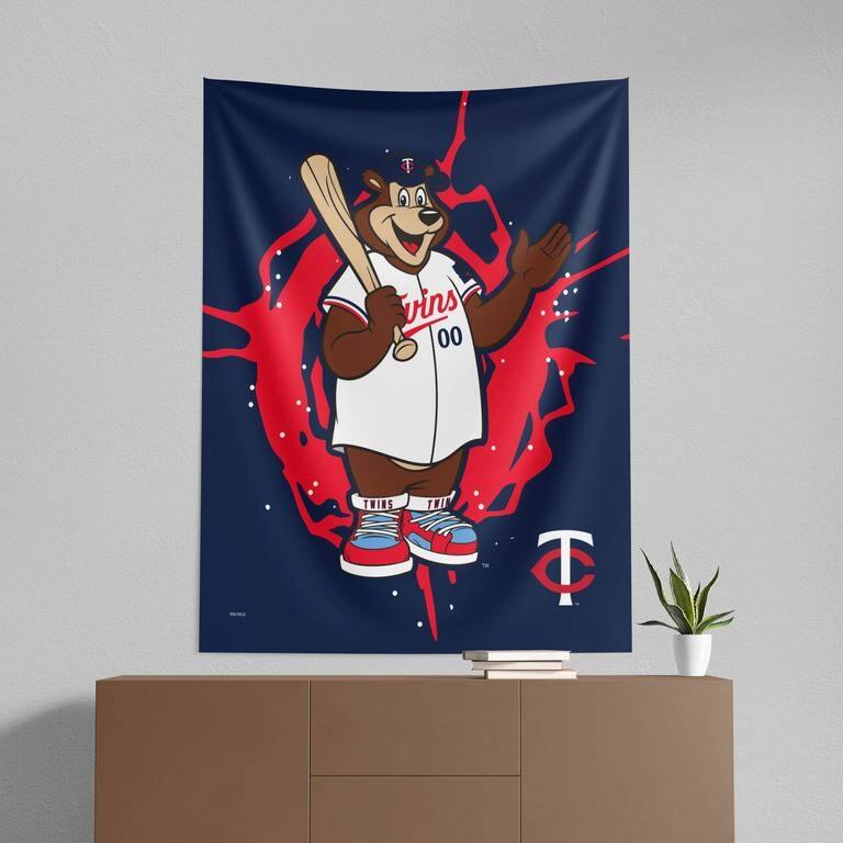 MLB Mascot Printed Wall Hanging