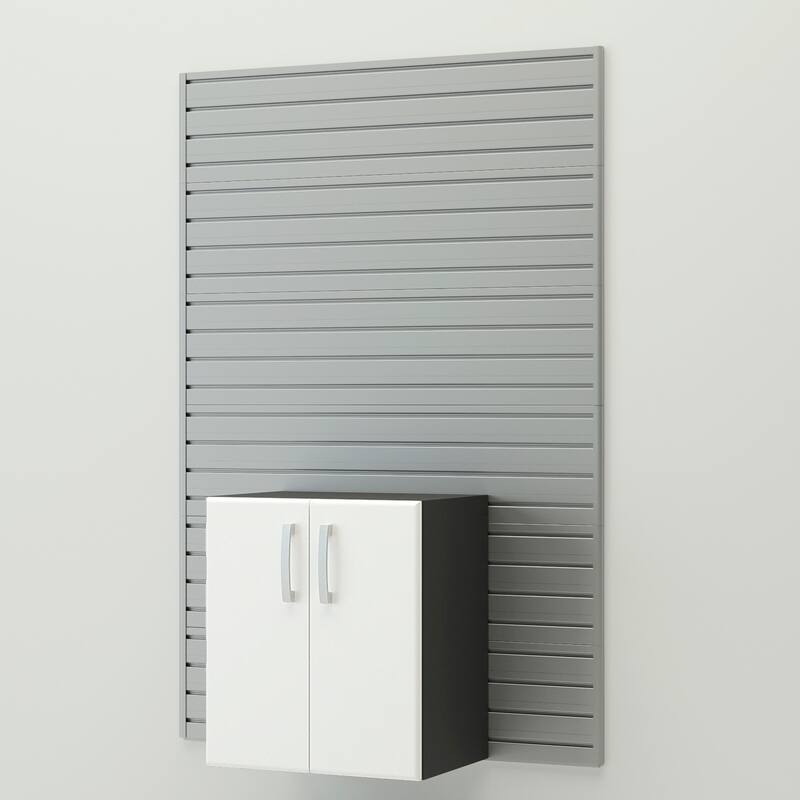 Flow Wall 24 Piece PVC Indoor Deluxe Cabinet Storage Set